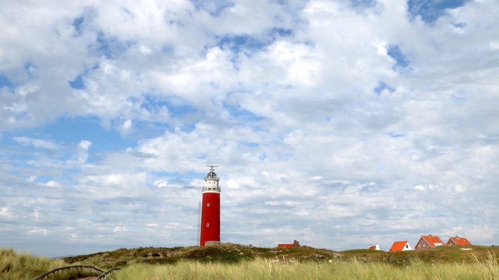 Vuurtoren Eierland bij De Cocksdorp